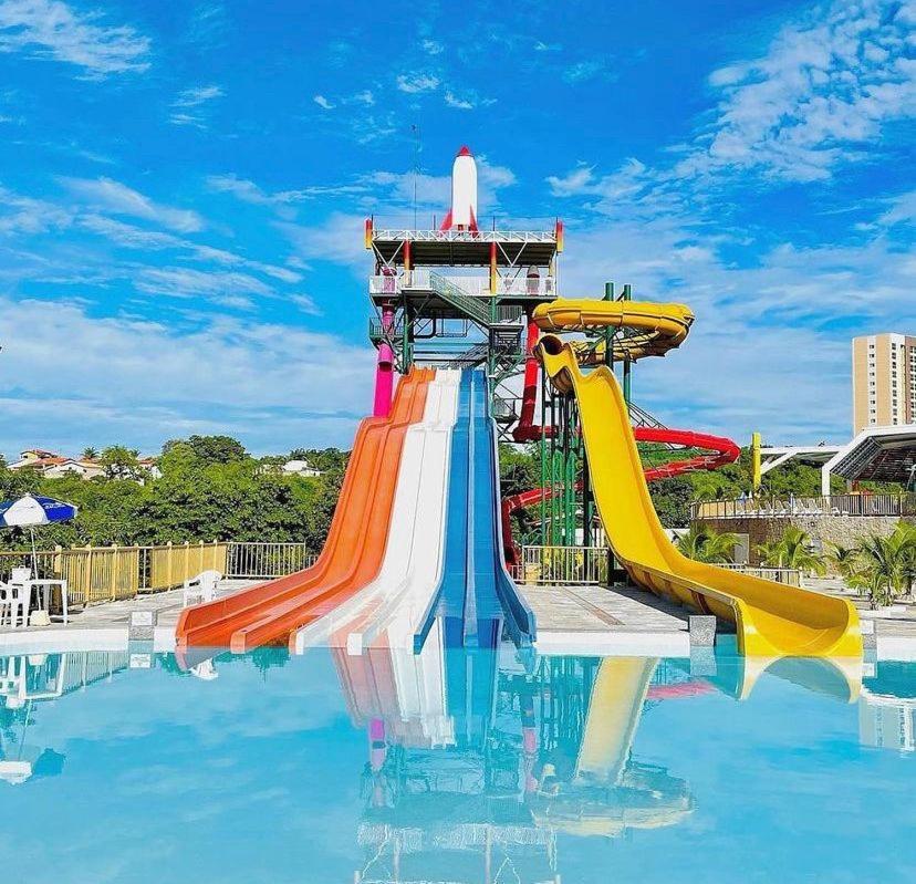 Piazza Diroma Acqua Park, Requinte E Diversao Caldas Novas Eksteriør bilde